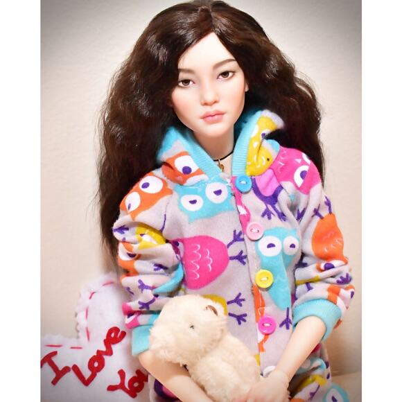 NLo Natalia Loseva Fashion Doll BJD MSD Doll Outfit Sweater Pajamas Jumpsuit Lot - Picture 2 of 16